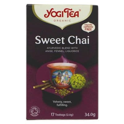 Yogi Tea Sweet Chai - Og - 17 bags