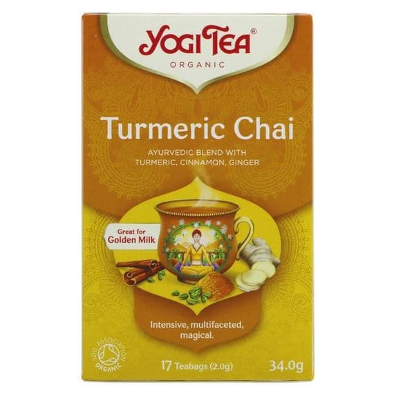 Yogi Tea Turmeric Chai - Og - 17 bags