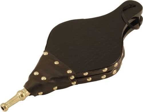 Dark Wood Fire Bellows 16"