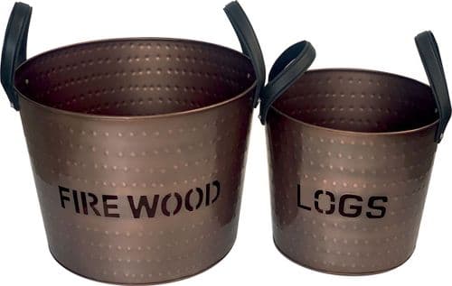 Hammer Logs/Fire Wood cut out Buckets