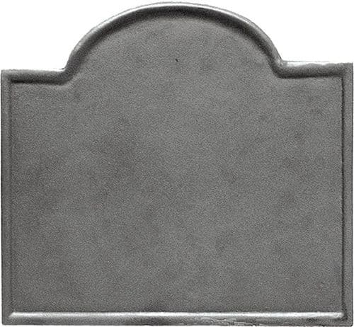 Plain Cast Iron Fire Back