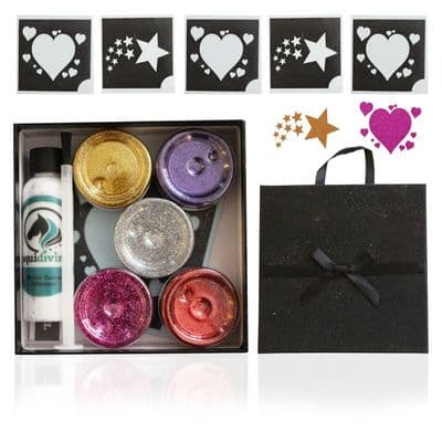 Equidivine Horse Glitter Tattoo Kit