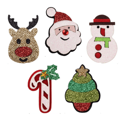 Equifashion Clip-on Horse & Pony Christmas Clips