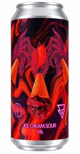 Azvex Hydra SCOOP [Collab with Mortalis] – Raspberry & Blackberry Ice Cream Sour