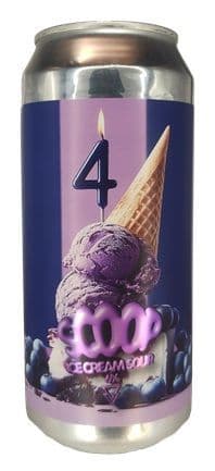 Azvex SCOOP – Blueberry Cheesecake Ice Cream Sour