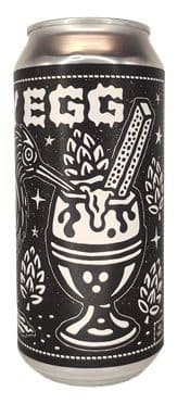 Black Iris Dippy Egg