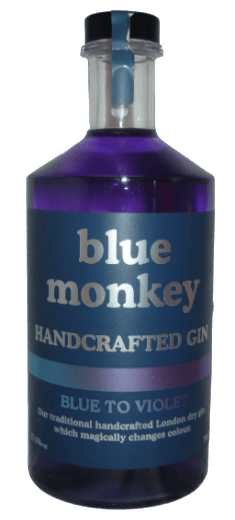Blue Monkey Blue to Violet Gin