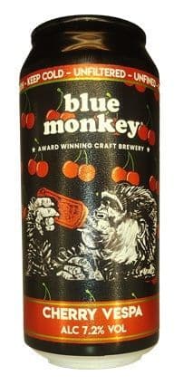 Blue Monkey Cherry Vespa