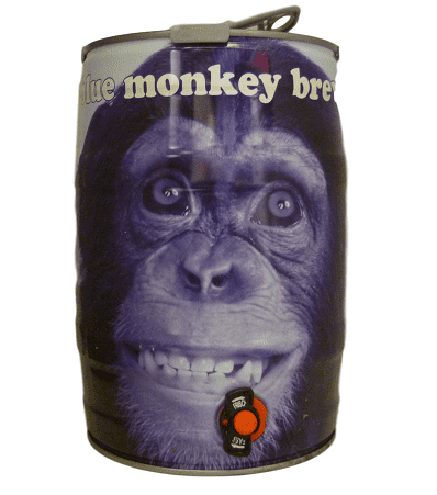 Blue Monkey Infinity Mini Keg