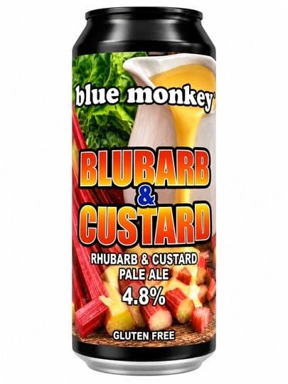 Blue Monkey Rhubarb and Custard Pale Ale