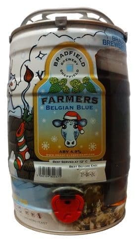 Bradfield Farmers Belgian Blue Mini Keg