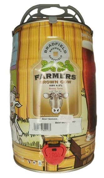 Bradfield Farmers Brown Cow Mini Keg