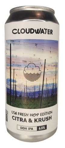 Cloudwater USA Fresh Hop Edition: Citra & Krush