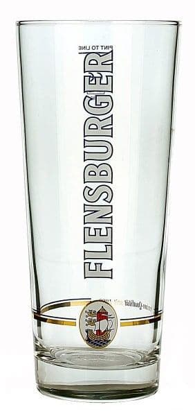 Flensburger pint glass