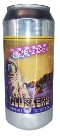 Neon Raptor Caramel Egg Clusters