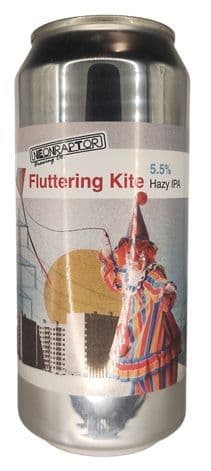 Neon Raptor Fluttering Kite