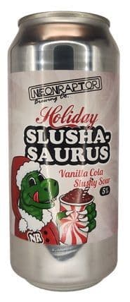 Neon Raptor Holiday Slusha-Sarus