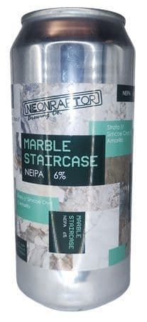 Neon Raptor Marble Staircase