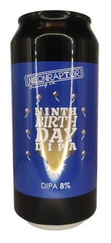 Neon Raptor Ninth Birthday DIPA