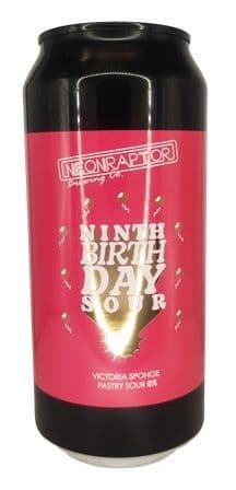 Neon Raptor Ninth Birthday Sour