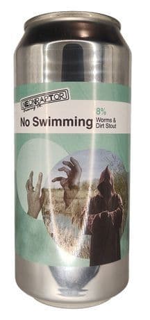 Neon Raptor No Swimming