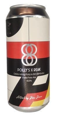 Polly's x Beak 8th Birthday IPA