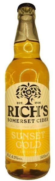 Rich's Sunset Gold Dry Cider