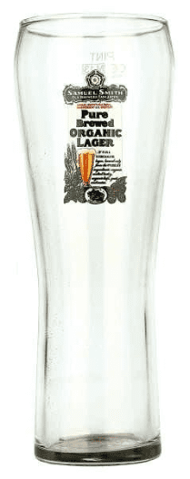 Samuel Smiths Pure Brewed Organic Lager Glass