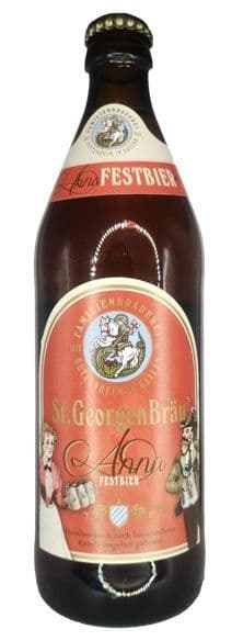 St Georgenbrau Anna Festbier