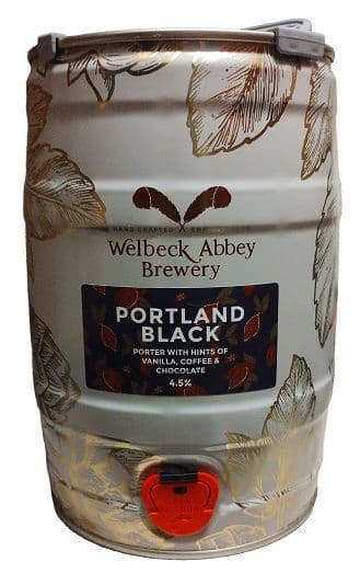 Welbeck Abbey Portland Black Mini Keg