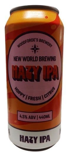Woodeforde's New World Brewing Hazy IPA