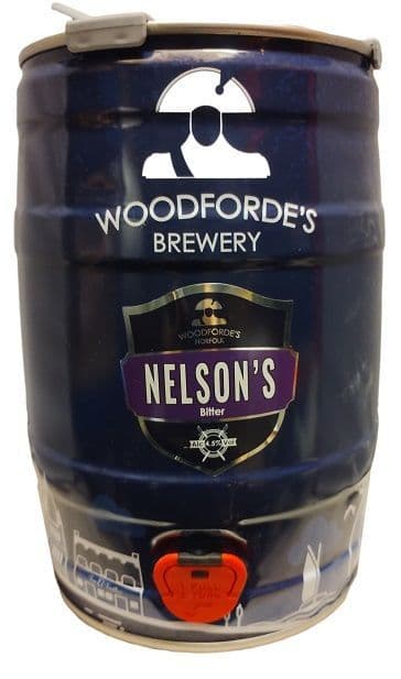 Woodforde's Nelson's mini keg
