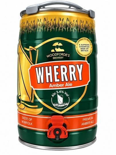 Woodforde's Wherry Mini keg