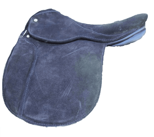Pony Suede Show Saddle