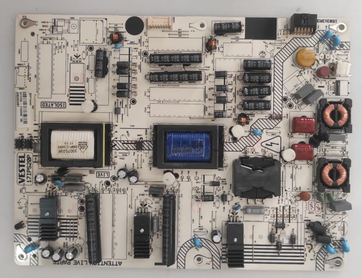 Alimentation / Carte D'alimentation FUENTE 17PW25-4 Pour VESTEL - Neuve Sous Blister