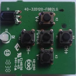 40-32D120-FBB2LG - Botonera IR - Thomson
