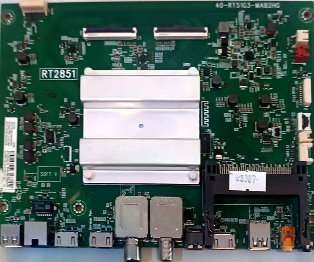 Carte mère 40-R75PG1-MAD2HG 11602-501097 / R75PG1 / RTD2875P tele / tv TCL QLED Premium 140cm - Photo, audio & vidéo