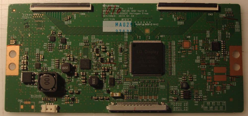Carte T-CON Pour TV LG 55UB820V 55UB850V - Réf. 6870C-0502C - Occasion Fonctionnelle