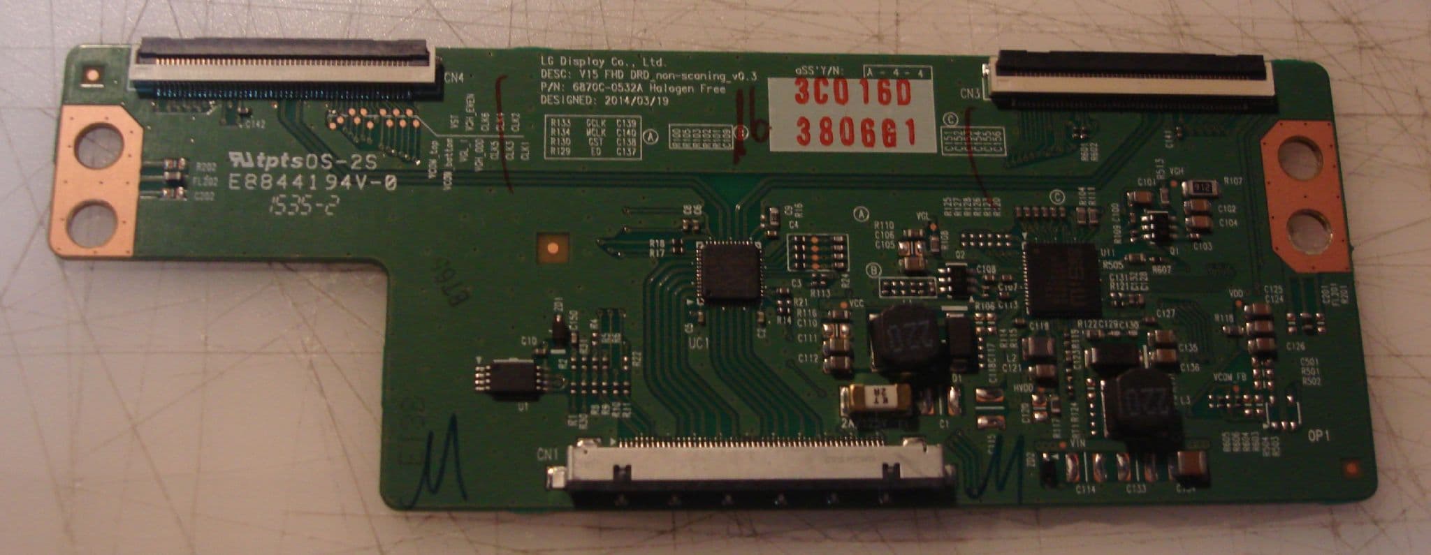 Carte T-Con 6870C-0532A Pour TV Toshiba (occasion)