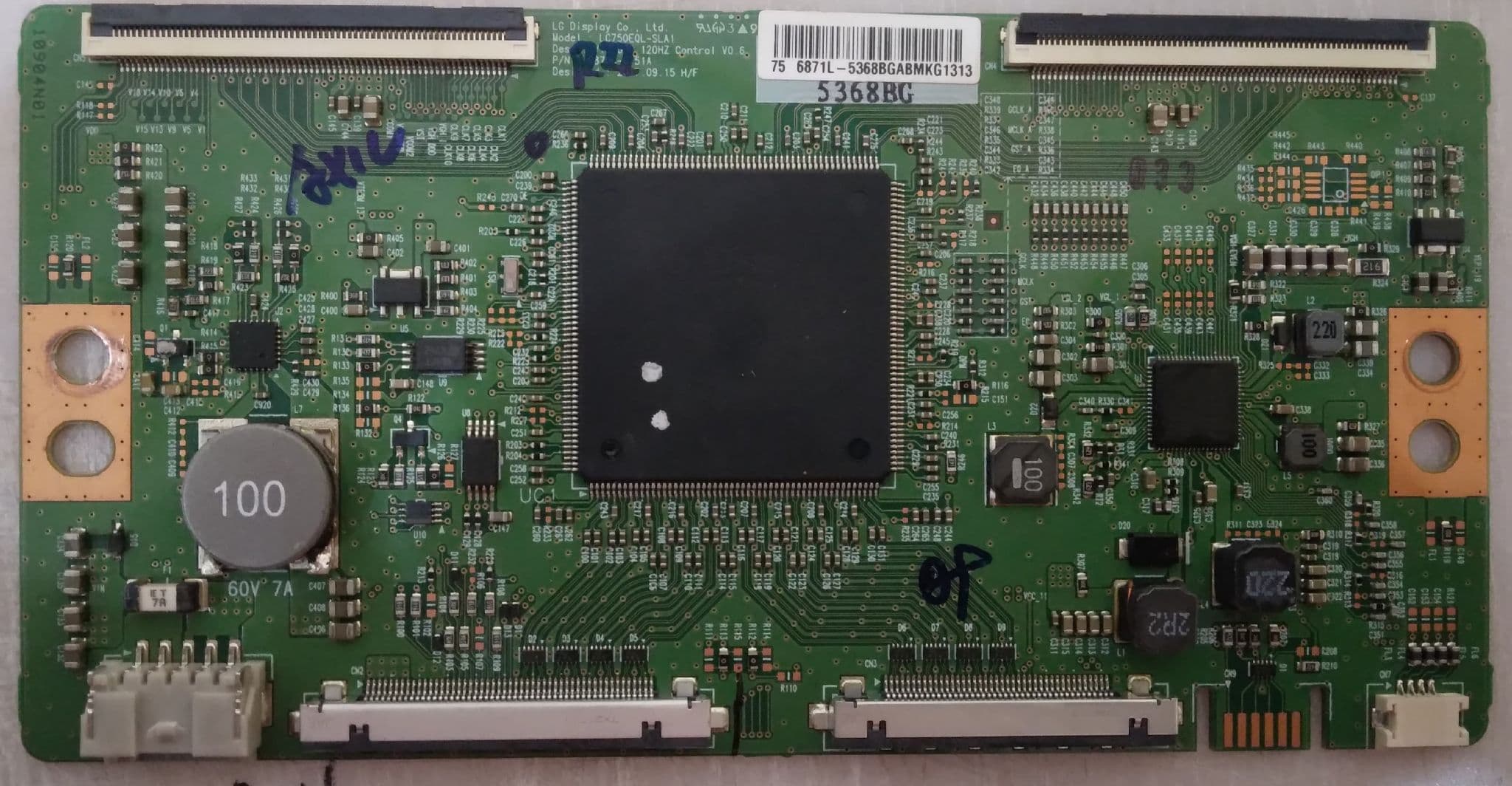 Sony 1 897 316 11 6870C 0751A T con Board 6871L 5368B For XBR 75X850F Sony 1 897 316 11 6870C 0751A T con Board 6871L 5368B For XBR 75X850F