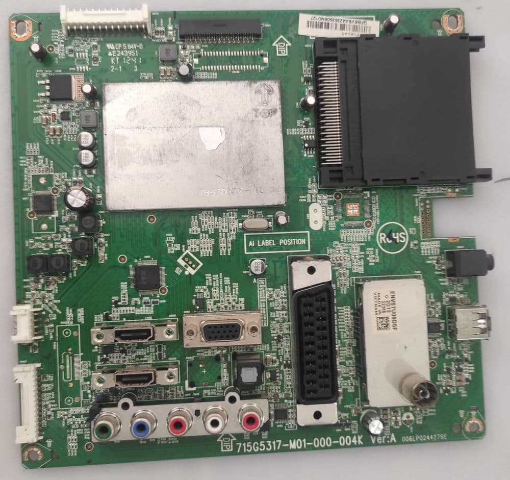 Panneau De Commande Pour TV Sharp LC-42LD265E - Réf. 715G6059-K01-000-004K, Occasion Fonctionnel