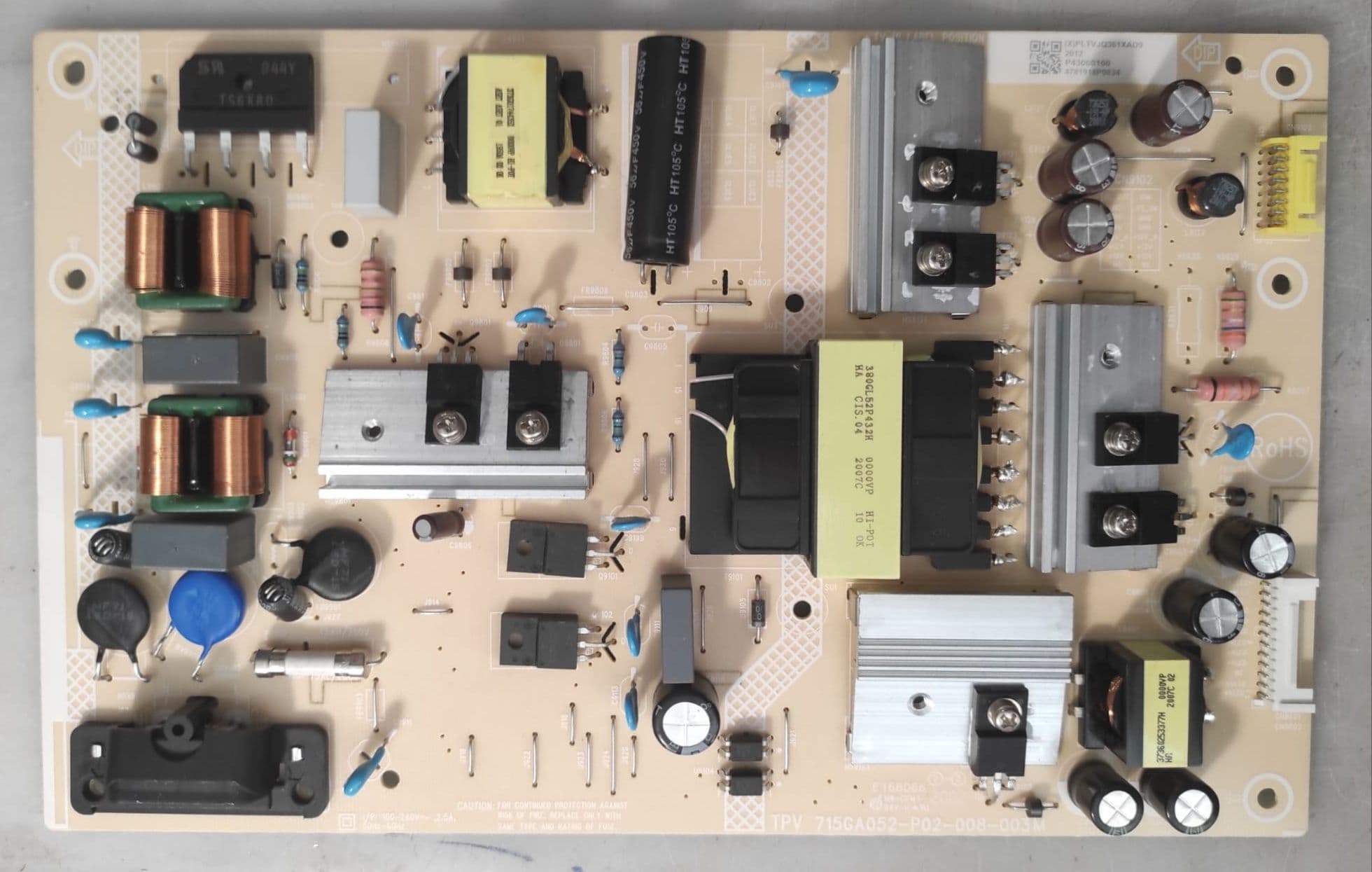 FUENTE INVERTER PHILIPS PLHL-T837A,PLHL-T837A 2722 171 00723 Fuente 143800996816 FUENTE INVERTER PHILIPS PLHL-T837A,PLHL-T837A 2722 171 00723 Fuente 143800996816