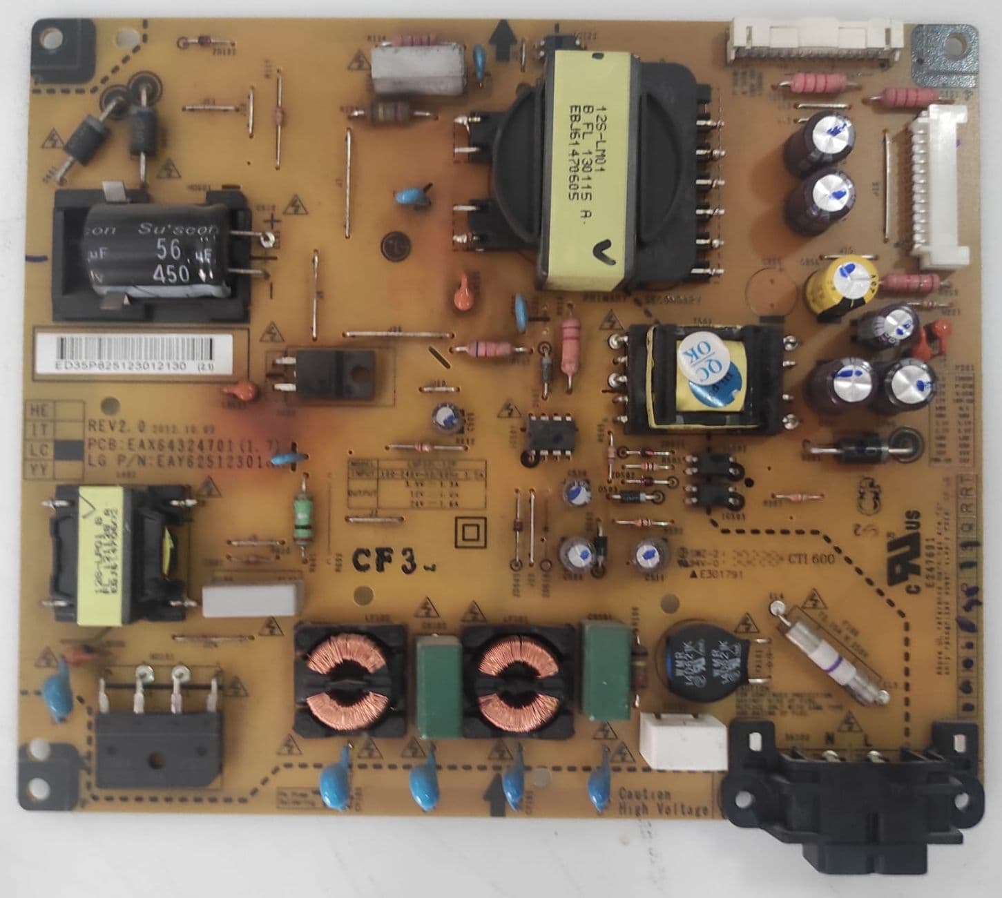 CARTE D'ALIMENTATION LG 47Ln549E Eax64905501 EUR 27,54 - FR