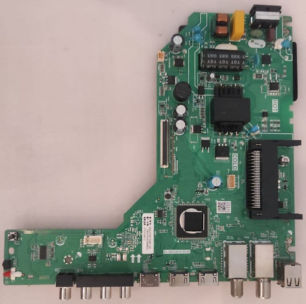 CARTE MÈRE+PUISSANCE TV SMART TECH 24HN10T2 ref.EL.MS3663S-FE48 EUR 30,00 - FR