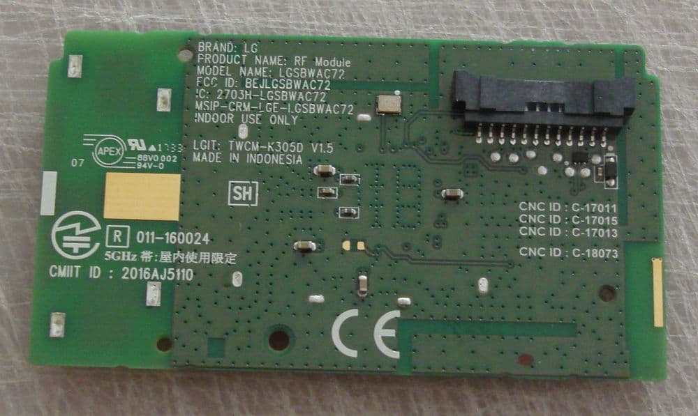 LGSBWAC72 - Modulo Wi-Fi - LG