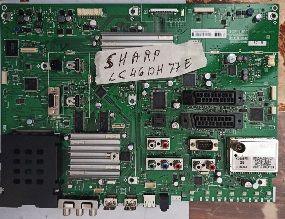 QPWBXE685WJN3 - Main Board - Sharp