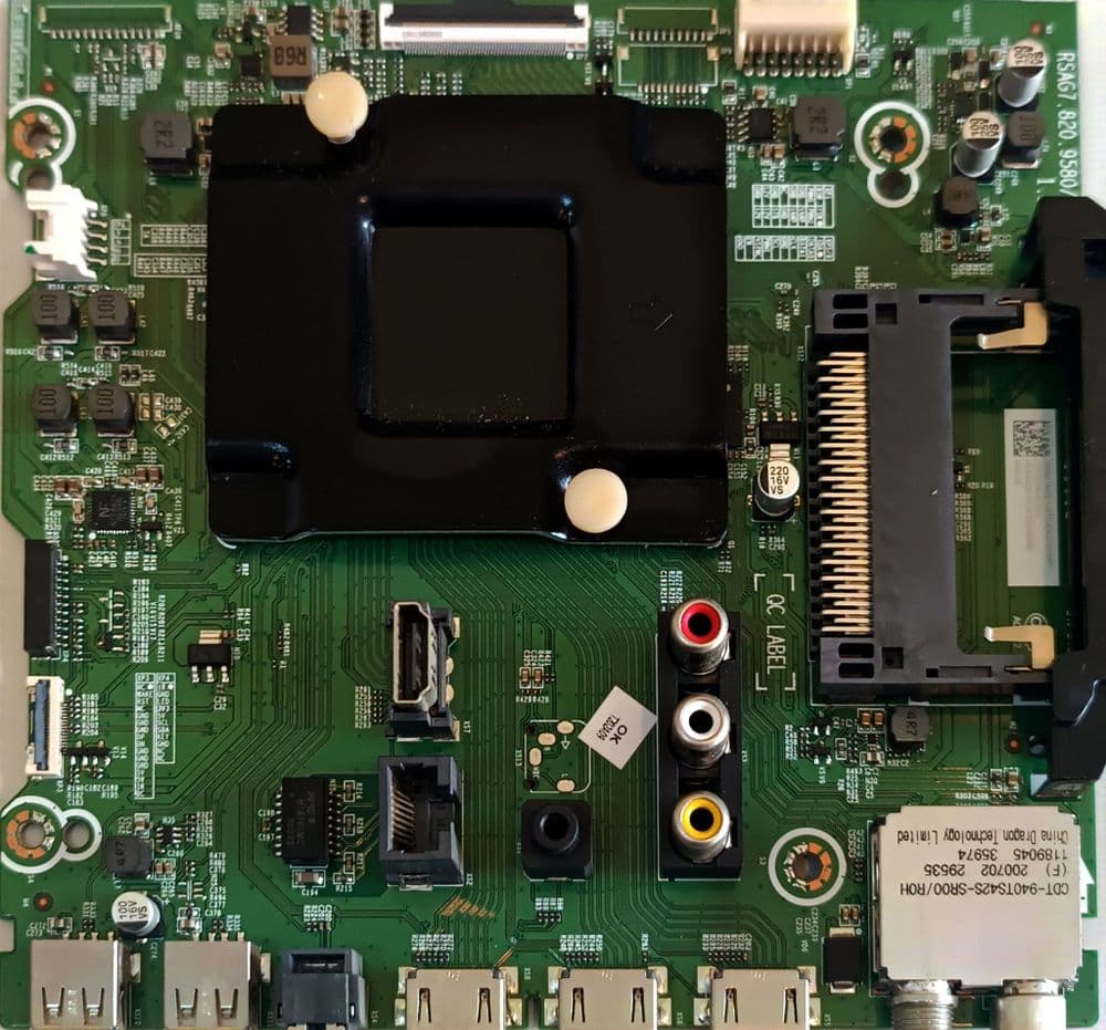 Carte Mère TV HISENSE RSAG7.820.9580/R0H - Pour HE50A6803FUWTS, 50A7500F, Neuve