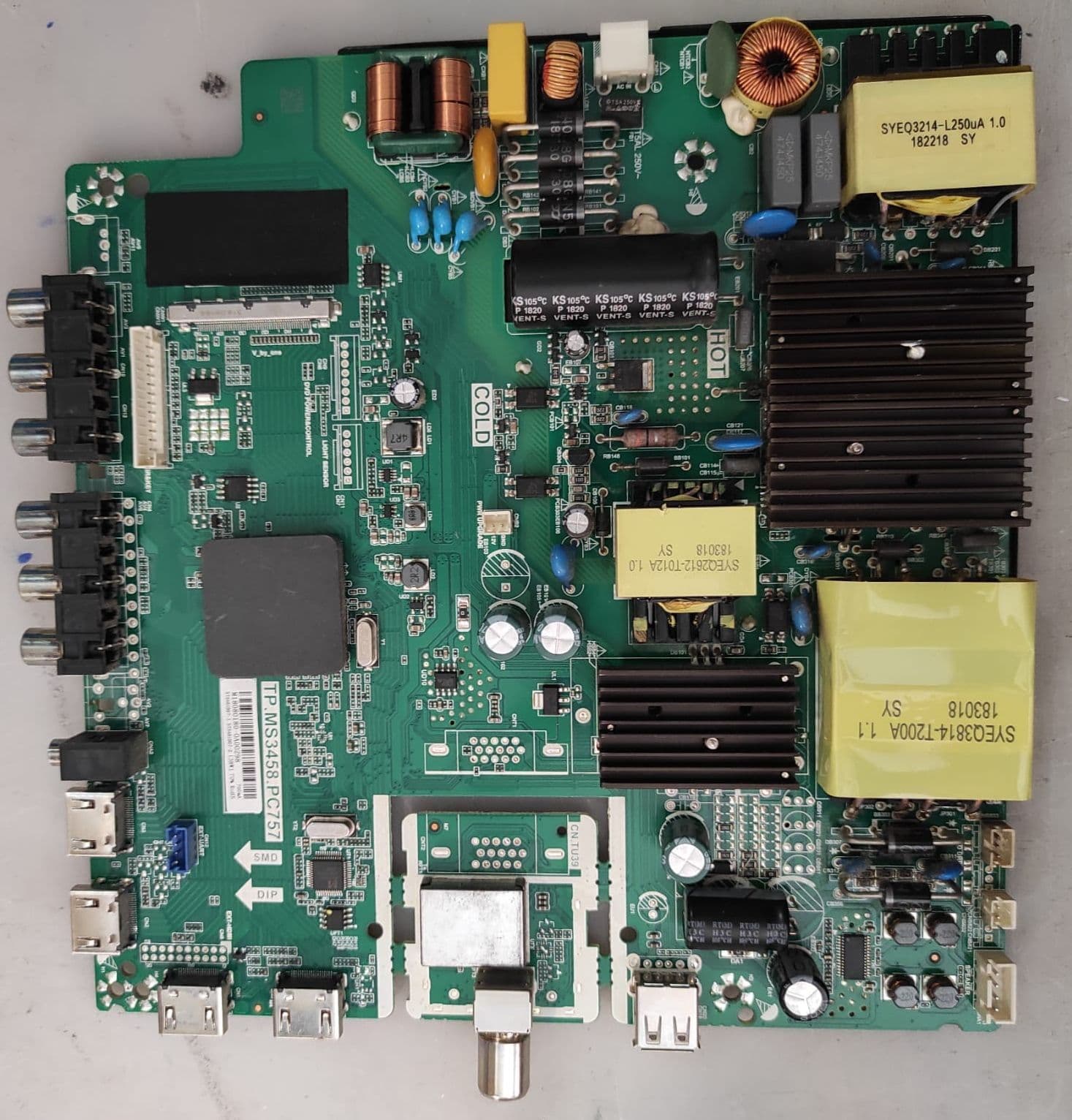 Main + Tcon Onn Ona55ub19e06 Tp.ms3458.pc757 | Meses sin interés