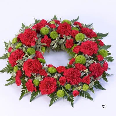 Classic Wreath - Red & Green