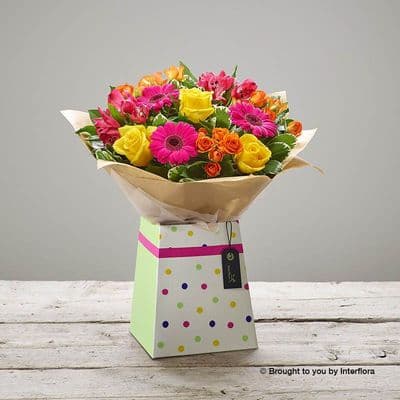 Florist Choice Hand tied  - Vibrant